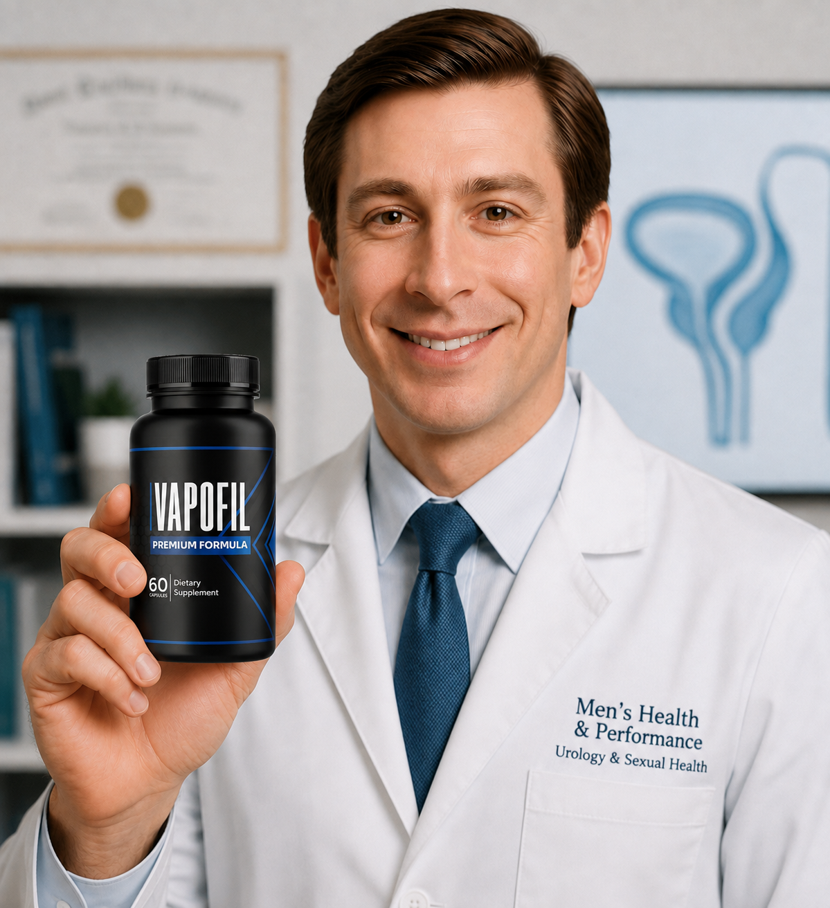 Doctor recommending VapoFil