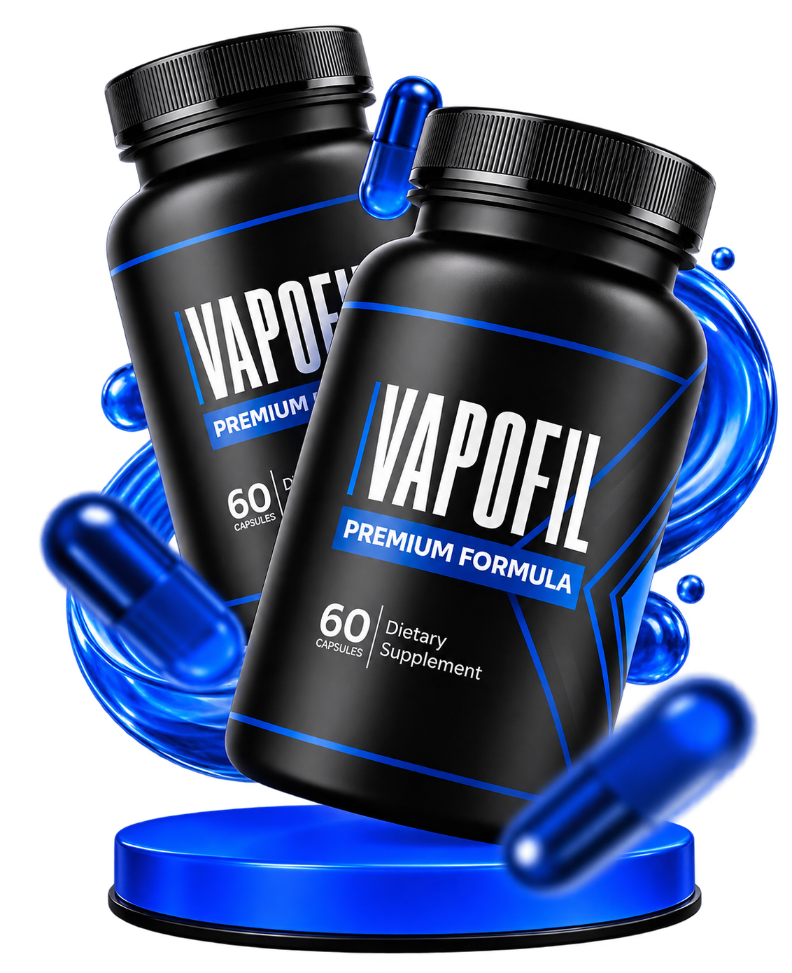 VapoFil supplement bottles
